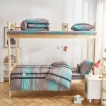 2023 new type A cotton yarn-dyed student dormitory three-piece set