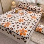 2022 Autumn and Winter New Soybean Antibacterial Milk Velvet Quilted Sheets