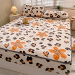 2022 Autumn and Winter New Soybean Antibacterial Milk Velvet Quilted Sheets