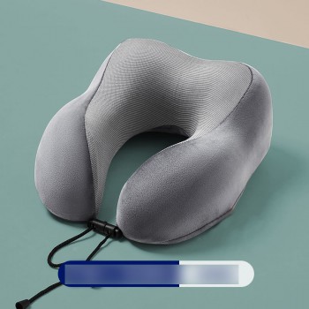 2022 New Camelback U-shaped Aviation Neck Pillow 292515cm Chengde Gray