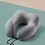 2022 New Camelback U-shaped Aviation Neck Pillow 292515cm Chengde Gray