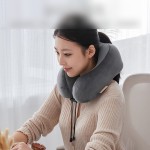 2022 New Camelback U-shaped Aviation Neck Pillow 292515cm Chengde Gray